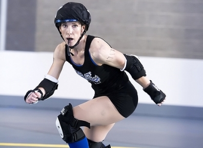 Wastach Roller Derby’s Midnight Terror vs. The FoCo Micro Bruisers