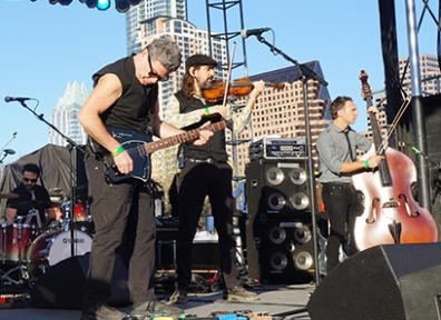 SXSW 2013: Bajofondo @ Auditorium Shores Stage (Lady Bird Lake) NPR Music Showcase 03.14