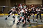 SCDG's Sisters Face Off Against the Bomber Babes. Photo: Shooter