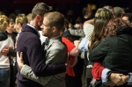 Dancing their first public dance as newly weds at Love Elevated.     Photo: Logan Sorenson LmSorenson.net
