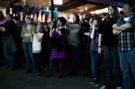 The crowd applauding Lady Murasaki's performance at Love Elevated at The Rail Event Center.  Photo: Logan Sorenson LmSorenson.net