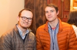 James Taylor and Matthew Hickman, guests at the Sundance Gay Wedding Reception. Photo: Logan Sorenson / LmSorenson.Net