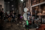 Joshua Payne Orchestra about to begin the release show at E3 Modern. Photo: Martín S Rivero