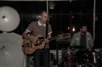 Joshua Payne on guitar and Dan Thomas on drums for JPO. Photo: Martín S Rivero