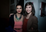 (L to R) Hanifa and Caitlin enjoying the JPO CD release. Photo: Martín S Rivero