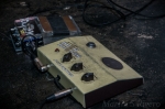 Guitar pedals for the Joshua Payne Orchestra. Photo: Martín S Rivero