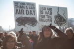 Even on a gorgeous, cloudless day, “dirty air” could be seen. Photo: Garrett Allen Photography