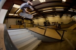 Kids were throwing themselves down the stair set all day long. Photo: Matthew Windsor