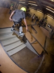 Unknown shredder, ollie down the 5 stair. Photo: Matthew Windsor