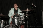 Heavy hitting drummer Nikki Glaspie with explosive energy going through the jams. Photo: Martín S Rivero.