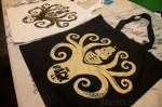 The Pack A.D. tote bags at the merch tables. Photo: Martín S Rivero