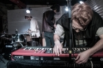 Deadtooth, setting up at Kilby Court. Photo: Martín S Rivero.