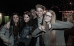 (L–R) Brooklyn, Amy, Daniel, Kyle and Sabrina gathered for The Pack A.D. at Kilby Court. Martín S Rivero.