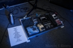 Pedalboard for Becky Black of The Pack A.D. Photo: Martín S Rivero.