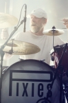 David Lovering of Pixies performs on the drums with his own personal flair. Photo: Talyn Sherer