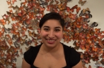 Nadia Rae Morales stopped counting at 15,000 butterflies. She estimates that she had a breakage rate of about 25 percent during the installation of the paper cut-outs. Photo: John Barkiple
