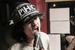 Conrad Callirgos: vocals and guitar for Discoid A. Photo: Martín Rivero
