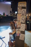 Among all the various forms of expressions being displayed, there was even a very talented caricature artist, Alexander Bule, doing caricature creations for guests. Photo: Garrett Allen