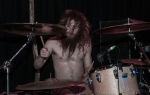 On drums for Inter Arma, T.J Childers' amazing power.Photo:Martín Rivero