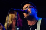 Versus the World's lead singer/guitarist Donald Spence gets lost in the moment. Photo: Talyn Sherer