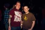 (L-R) Chad Abrams and Josh North came out to rock alongside The Ataris. Photo: Talyn Sherer