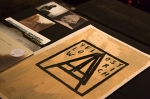 CD's, LP's and other  Yellow Ostrich merch. Photo by: Logan Sorenson / LmSorenson.net