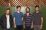 Band Shot of the awesome and very nice guys from Yellow Ostrich: L-R (Zachary Rose, Alex Schaaf, Michael Tapper , Jared van Fleet). Photo by: Logan Sorenson / LmSorenson.net