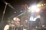 Erica Driscoll of Blondfire warmed up the crowd for The Sounds. Photo: Gilbert Cisneros