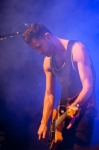 Félix Rodríguez was on guitar for The Sounds. Photo: Gilbert Cisneros