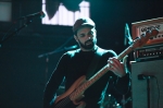 Crash Kings' bassist, Michael Beliveau, is definitely one of the most refreshing and animated presences on a live stage. Photo by: Logan Sorenson / LMSorenson.net