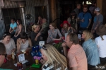 Bunny Hop guests enjoyed brunch with classic sunshine drinks like sangria or mimosas. Photo by John Barkiple.