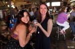 Egg hunt candy winners Jillian Simpson and Maureen Marcoux like that the Bunny Hop provides a non-religious event for the misfits of Salt Lake City. Photo by John Barkiple.