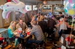 From balloons to hidden eggs filled with candy, the fourth annual Bunny Hop fundraiser dominated the Garage on Beck Street Easter Sunday, April 20, 2014.