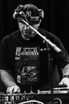 Laying down some phat tracks. Photo: Chris Gariety