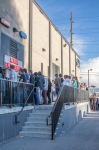 The line for the concert wrapped along The Complex and down the road towards I-15. Photo: Garrett Allen Photography