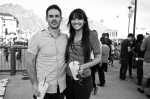 TJ and Katie Nokleby enjoying their Sodalicious drinks and stop for a quick picture. Photo: Gilbert Cisneros