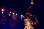Wayne Marshall throws his hands up and shows his love for Utah. Photo: Talyn Sherer