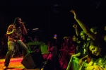 Wayne Marshall got up close and personal with the crowd on Friday night. Photo: Talyn Sherer