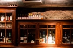 The liquor is stored in its wood cabinets, adding to the speakeasy style The Rest is best known for. Photo: Talyn Sherer