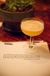 The Rest Easy is a beautiful blend of High West Rye, St. Germaine, Tupelo honey, Meyer lemon juice and lavender bitters. Photo: Talyn Sherer