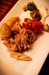 The rabbit was incredible, to say the least, paired with The Rest Easy cocktail, made for the perfect combo. Photo: Talyn Sherer