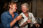 (L-R) Carly Gillespie and Jude Rubadue are both board members of Slow Food Utah who take the utmost pride in Utah's local food culture. Photo: Talyn Sherer
