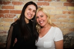 (L-R) SLUG editor Angela Brown and The Rest owner Sara Lund pose for a quick photo. Photo: Talyn Sherer