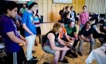 When in doubt, there's always somebody furiously competing at something. Super Smash Bros was a big draw. Photo: Matt Brunk (unlifephotography.com)