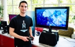 Kyle Chittenden from Tripleslash Studios shows off Magnetic By Nature. Photo: Matt Brunk (unlifephotography.com)