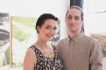 Contributing Artist Isaac Hastings and Lexi Yelonek. Photo: Logan Sorenson / LmSorenson.net