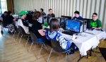 The PC LAN room rages on! Lots of DOTA and lots of Team Fortress 2. Photo: Matt Brunk (unlifephotography.com)