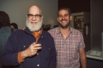 (L-R) Salt Lake Magazine chief editor Glen Warchol and Scott Evans of Pago, Finca and the up-and-coming East Liberty Tap House pose for a quick photo. Photo: Talyn Sherer