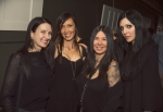 (L-R) Angela Brown of SLUG, Willa Wright of Rye, Roxy Morin of Jackalope and Jenny Clemens grab a quick photo together. Photo: Talyn Sherer