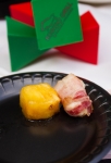 The grilled pineapple alongside the turkey wrapped bacon were brought out by Rodizio Grill. Photo: Talyn Sherer